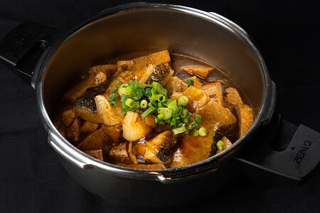 Палтус с тофу