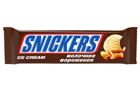 Бзмж Мороженое Батончик Snickers 48г Mars