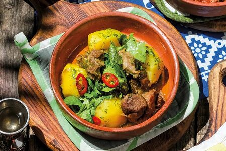 Баранина с картофелем