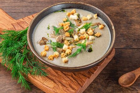 Грибной крем-суп