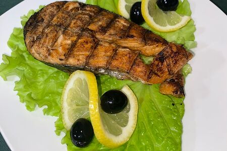 Стейк из семги