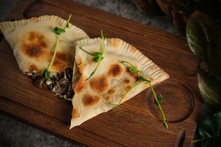 Панцеротти с грибами