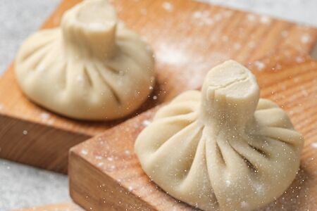 Куриные хинкали