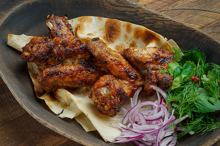 Шашлык из куриных крыльев