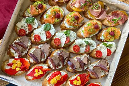 Плато брускетт Делюкс Xl