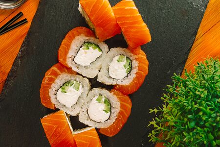 Филадельфия с лососем