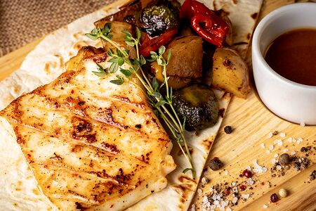 Стейк из кальмара