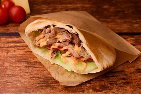 Пита с индейкой BBQ