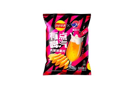 Чипсы Lays Helens со вкусом персикового пива