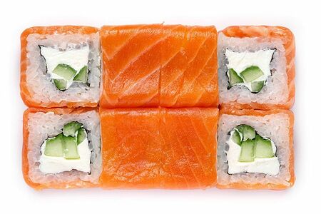 Филадельфия с копченым лососем