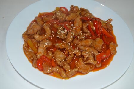 Свинина с острой ноткой