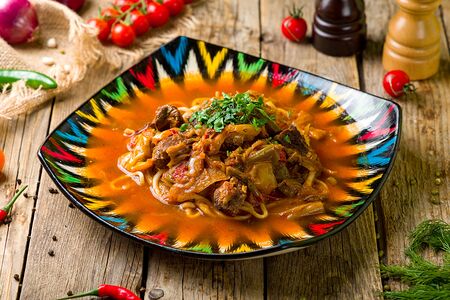 Уйгурский лагман