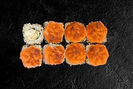 Запеченный с курицей