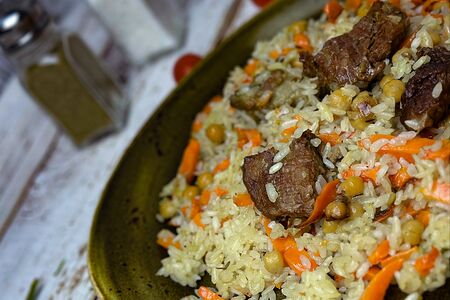 Плов Узбекский с говядиной