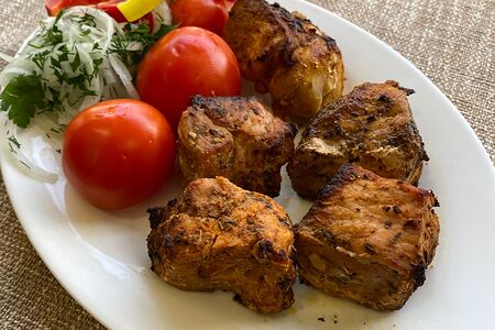 Шашлык из мякоти свинины