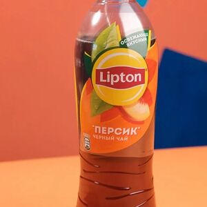 Липтон Черный чай Персик