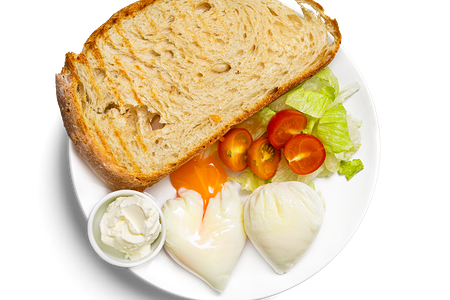 Завтрак-конструктор с яйцами пашот