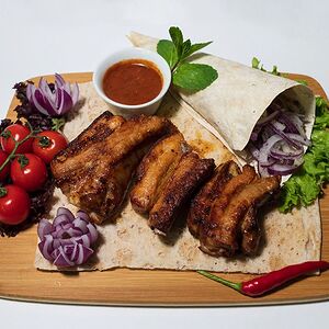 Шашлык из cвиных ребрышек