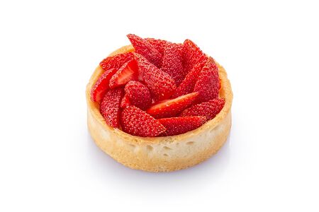 Тарталетка с клубникой