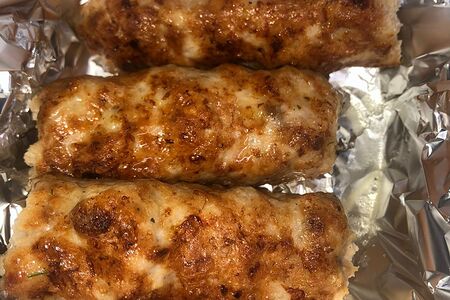 Люля-кебаб куриный с овощами