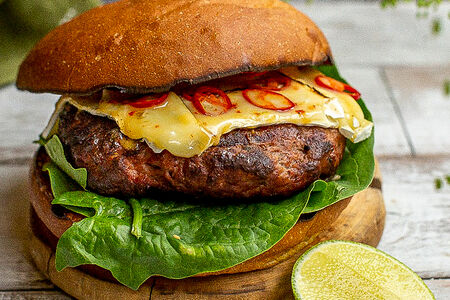 А вот это гамбургер