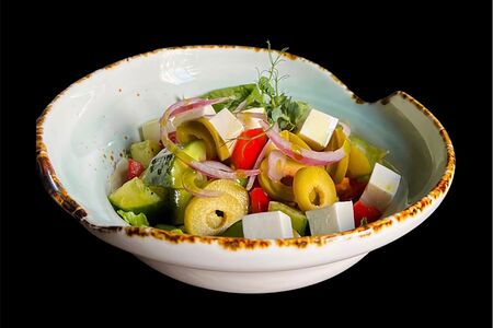 Греческий с маринованной фетой