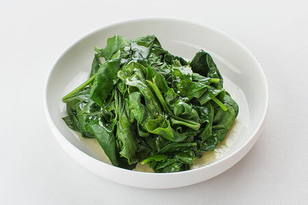 Шпинат на пару