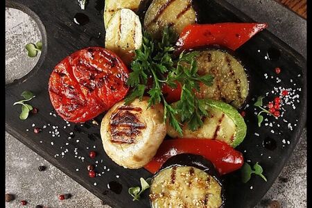 Овощи на мангале