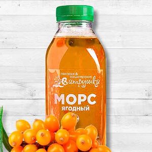 Морс собственного приготовления Облепиха