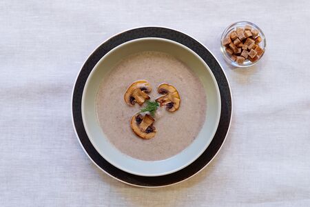 Грибной крем-суп