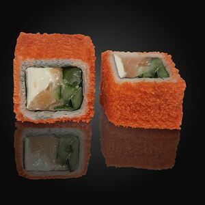 Ролл Калифорния с лососем