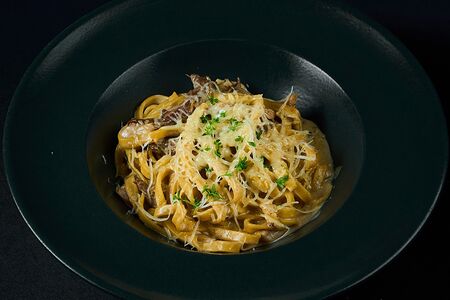 Тренетте с курицей и грибами