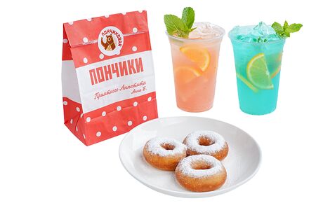 Пончики и лимонады
