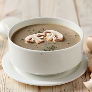 Сливочно-грибной суп