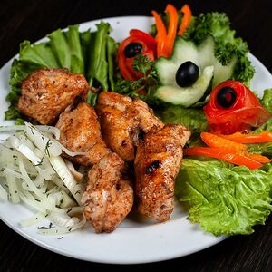 Шашлык из куриного филе