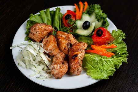 Шашлык из куриного филе