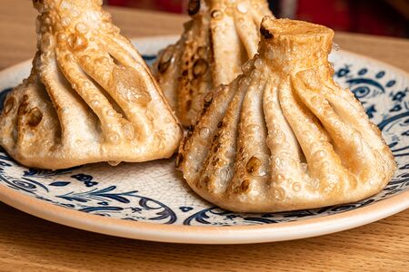 Хинкали по-Тбилисски Жареные