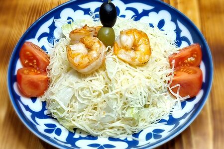 Цезарь с креветками