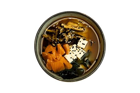 Мисо-суп с лососем