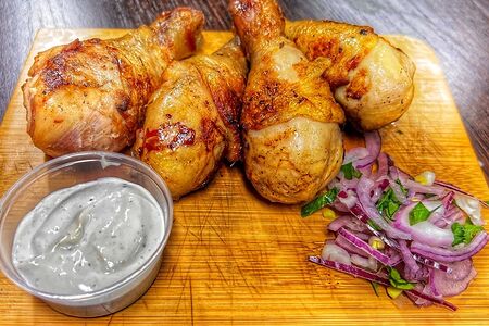 Шашлык из куриной голени