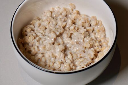 Утренняя каша на молоке