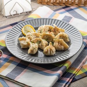 Пельмени с креветками