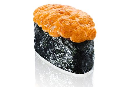 Запеченные суши с креветкой