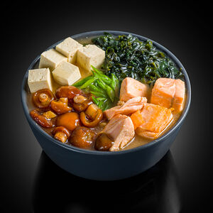 Мисо-суп с лососем