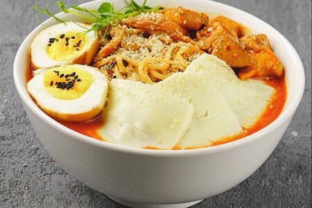 Корейский рамен с курочкой