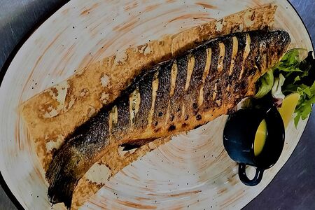 Сибас на гриле