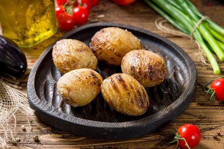 Картофель на углях