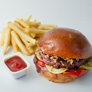 Барбекю бургер Большой комбо