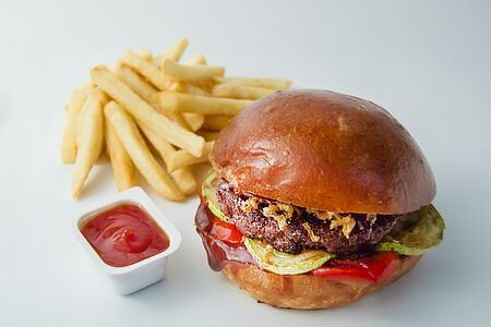 Барбекю бургер Большой комбо