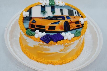 Торт Детский (машинка) картинка